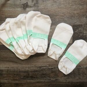 7 Pairs of Garde-Malade Daily No Show Socks M